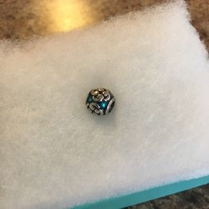 AUTHENTIC blue and silver Pandora charm